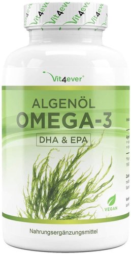 Vit4ever Algenöl Omega-3 (vegan) 90 Kps