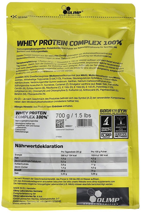Olimp Whey Protein Complex 100% (700g)