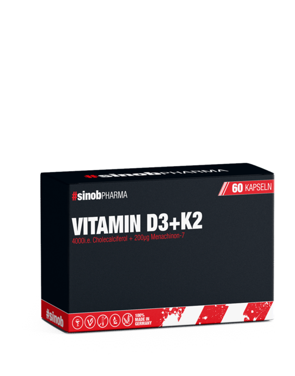 Blackline 2.0 Sinob Vitamin D3 + K2 - 60Caps.