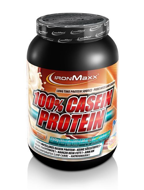 Ironmaxx 100% Micellar Casein Protein (750g)