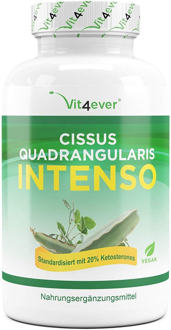 Vit4ever Cissus Quadrangularis Intenso 180 K. vegan