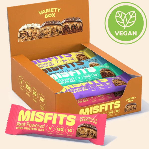 Misfits Plant Based vegan Riegel 45 g