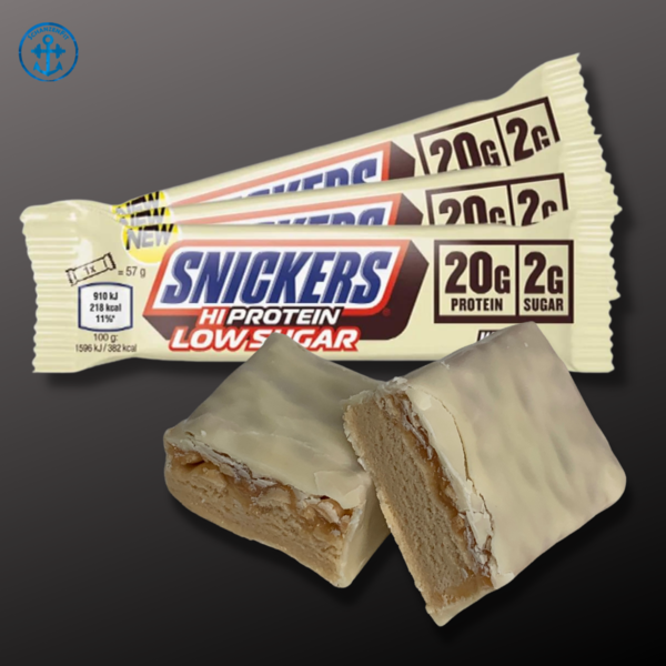 Snickers White HiProtein Low Sugar 57 g Riegel