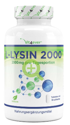 Vit4ever L-Lysin 2000 vegan