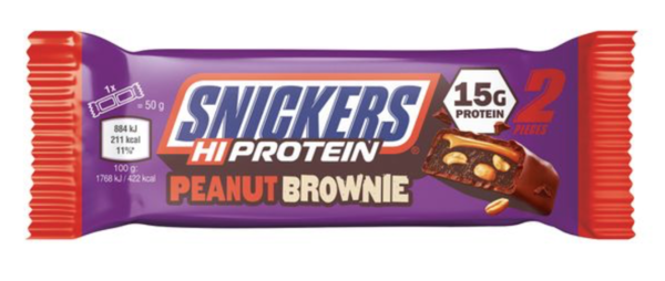 Snickers High Protein Bar - Peanut Brownie