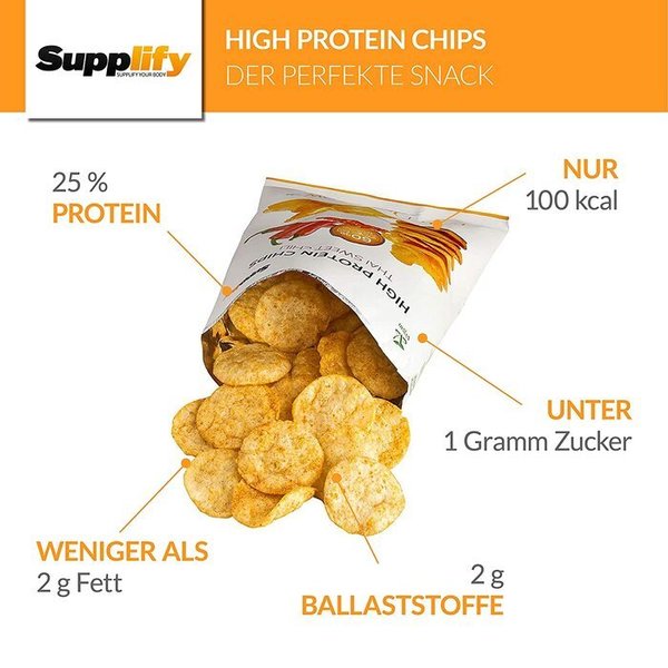 Supplify High Protein Chips 50 g