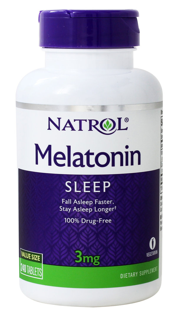 Natrol Melatonin Sleep 3 mg 240 Tabletten