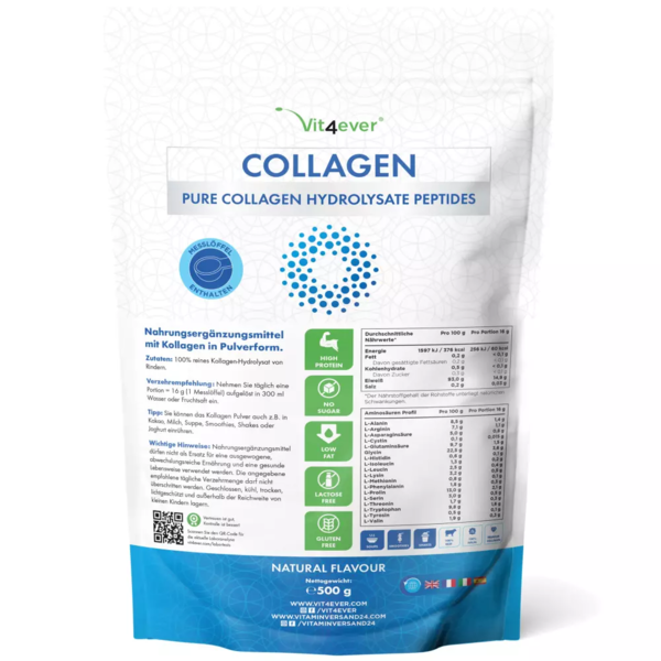 Vit4ever Collagen Pulver 500 g