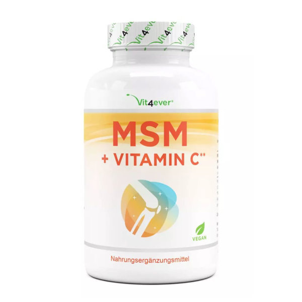 Vit4ever MSM + Vitamin C (365 Kps)